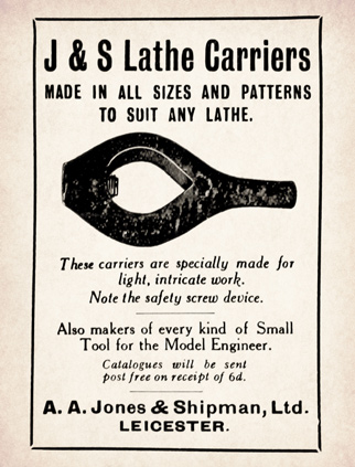 A.A Jones & Shipman Ltd advert