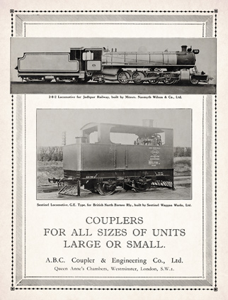 A.B.C Coupler Engineering Co Ltd advert