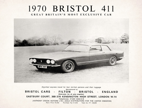 Bristol Cars advert