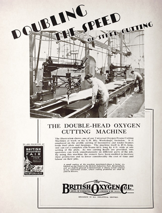 British Oxygen Co Ltd advert