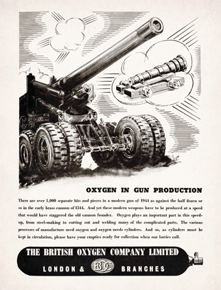 British Oxygen Co Ltd advert