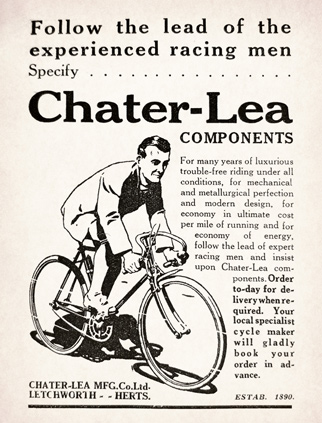 Chater-Lea Manufacturing Company Limited advert