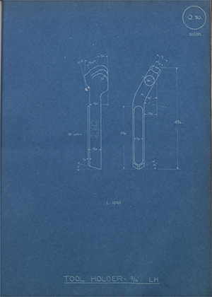 A.A Jones & Shipman L1065 Tool Holder - 3/4