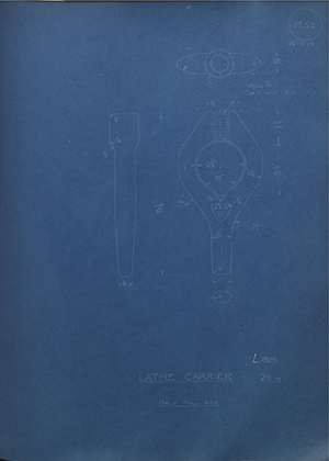 A.A Jones & Shipman L1803 Lathe Carrier - 2 1/2
