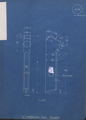 A.A Jones & Shipman L439 5/16