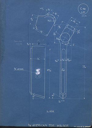 A.A Jones & Shipman L456 3/8