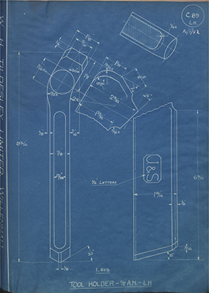 A.A Jones & Shipman L502 Tool Holder - 1/2