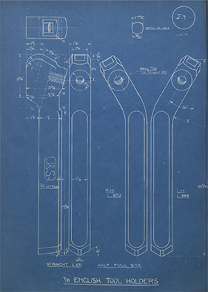 A.A Jones & Shipman L607/RH L669/LH 7/8