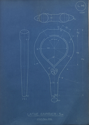 A.A Jones & Shipman  Lathe Carrier - 5