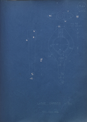 A.A Jones & Shipman  Lathe Carrier - 3