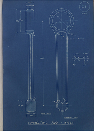 A.J Stevens & Co LTD 11101 Connecting Rod - 2 3/4