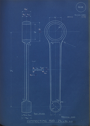 A.J Stevens & Co LTD 11353 Connecting Rod - 2 3/4