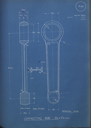 A.J Stevens & Co LTD 11375 Connecting Rod - 3 1/2