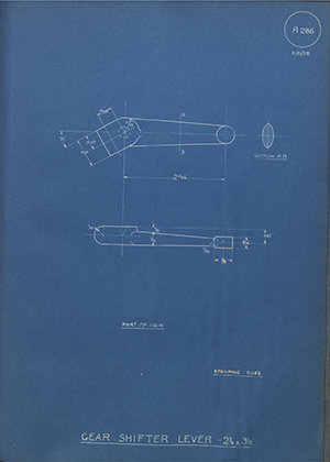 A.J Stevens & Co LTD 11614 Gear Shifter Lever - 2 3/4