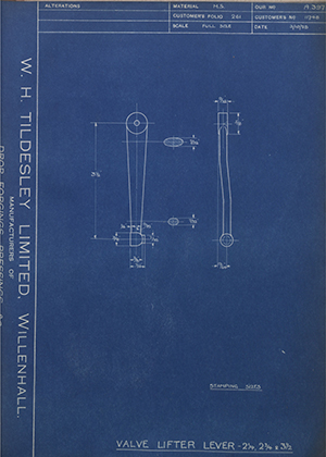 A.J Stevens & Co LTD 11746 Valve Lifter Lever - 2 1/4