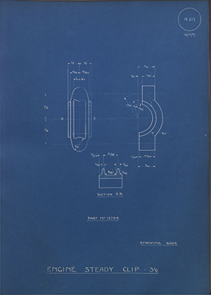 A.J Stevens & Co LTD 15794 Engine Steady Clip - 3 1/2