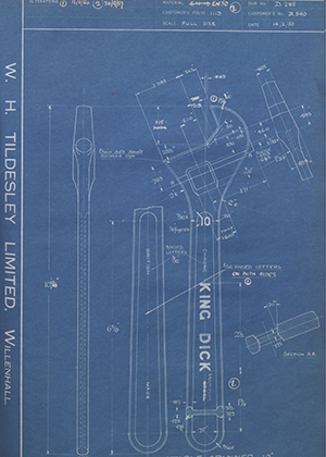 Abingdon King Dick Co LTD B540 Adjustable Spanner 10