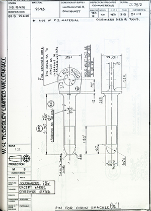 Armstrong Stevens & Son S1-11 Pin for 3/4