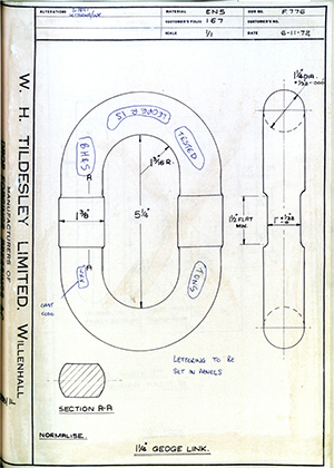 Barzillai Hingley & Sons LTD  1 1/4