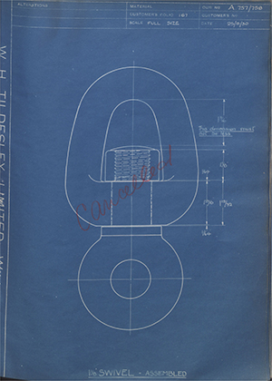 Barzillai Hingley & Sons LTD  1 1/8