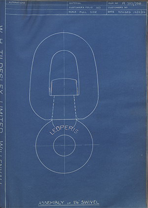 Barzillai Hingley & Sons LTD  Assembly of 1 1/8