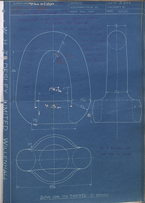 Barzillai Hingley & Sons LTD  Bow for 1 1/4