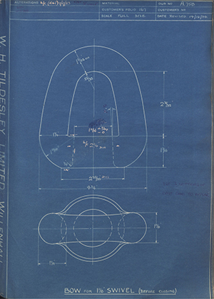 Barzillai Hingley & Sons LTD  Bow for 1 1/8