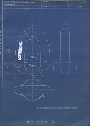 Barzillai Hingley & Sons LTD  Bow for 7/8