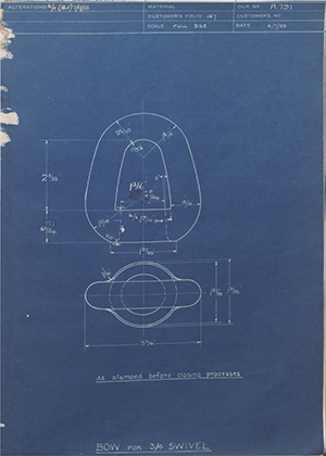 Barzillai Hingley & Sons LTD  Bow for 3/4