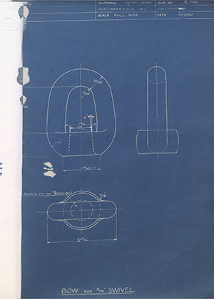 Barzillai Hingley & Sons LTD  Bow for 3/4