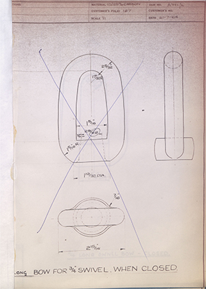 Barzillai Hingley & Sons LTD  Bow for 3/4