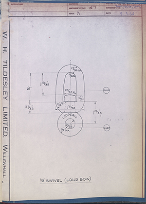 Barzillai Hingley & Sons LTD D487/D245/LONG 1/2