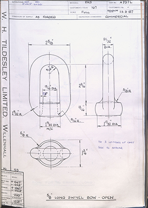 Barzillai Hingley & Sons LTD  5/8