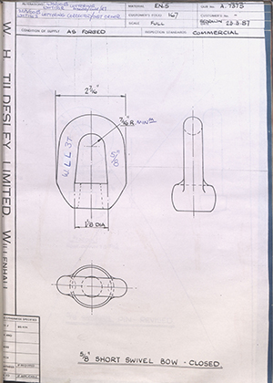 Barzillai Hingley & Sons LTD  5/8