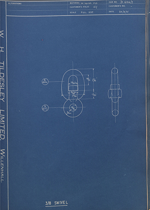 Barzillai Hingley & Sons LTD  3/8