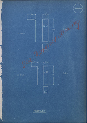 Bridges WH Tildesley Forging Technical Drawing