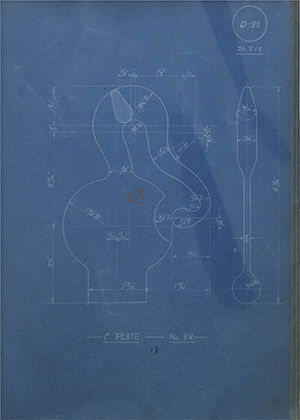 C Plate - No88 - 1 1/4