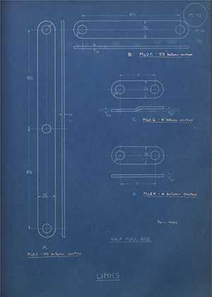 Fyfe & McGrouther Links WH Tildesley Forging Technical Drawing