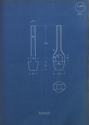 H Brindley Punch WH Tildesley Forging Technical Drawing