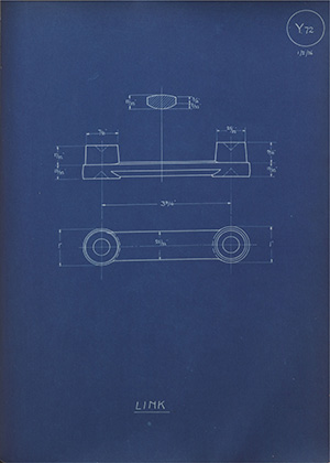 H.C Webb & Co Ltd Link WH Tildesley Forging Technical Drawing