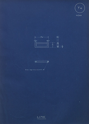 International Mercantile Ltd Link WH Tildesley Forging Technical Drawing