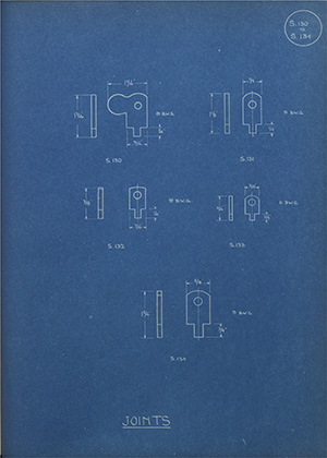 Joints WH Tildesley Forging Technical Drawing