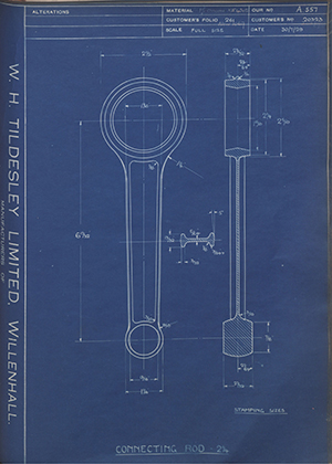 Matchless Motorcycles LTD 20323 / 20374 Connecting Rod - 2 1/4