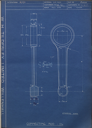 Matchless Motorcycles LTD 20406 Connecting Rod - 2 1/4