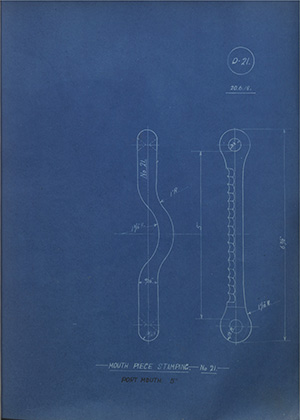 Mouth Piece Stamping - No21 - Port Mouth 5