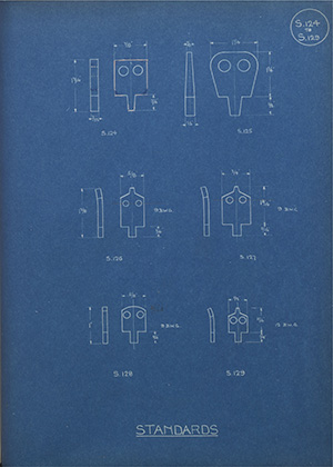 Standards WH Tildesley Forging Technical Drawing