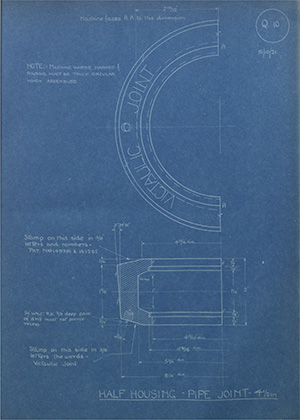 The Victory Pipe Joint Co Ltd Half Housing - Pipe Joint - 4 1/2