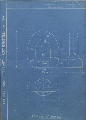 Woodhouse Brothers - William Griffin & Sons LTD 1 1/4