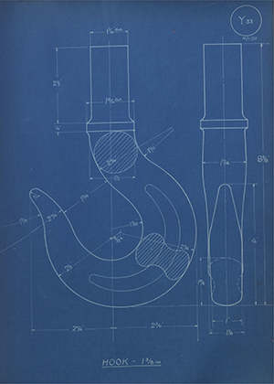 Youngs (Lifting Appliances) LTD  Hook - 1 3/8