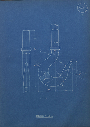 Youngs (Lifting Appliances) LTD  Hook - 7/8